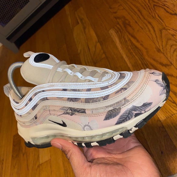 nike air max 97 pale pink floral